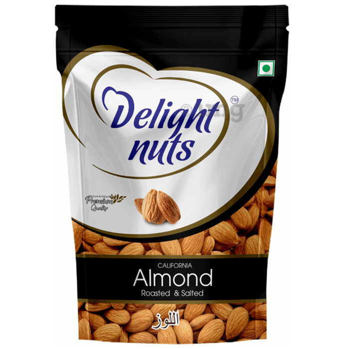 Delight Nuts California Almond | Premium Roasted & Salted