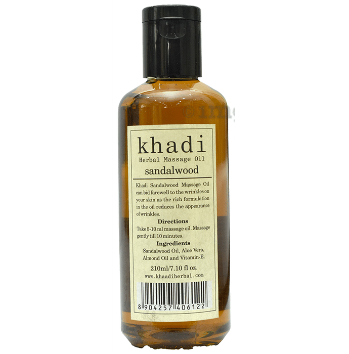 Khadi Herbal Sandalwood Massage Oil