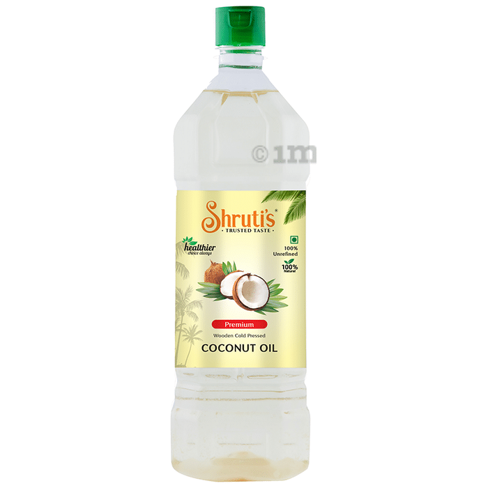 Shruti's Wooden Cold Pressed Coconut | Natural & Unrefined Oil