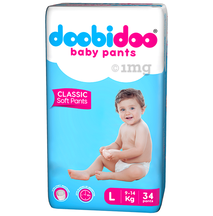Doobidoo Premium Baby Pants Classic Soft Large