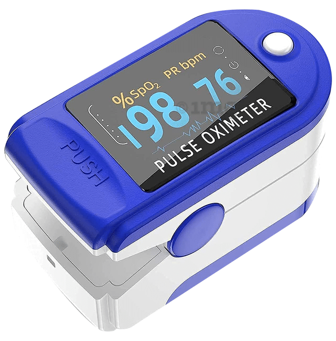 MCP Fingertip Pulse Oximeter Blue