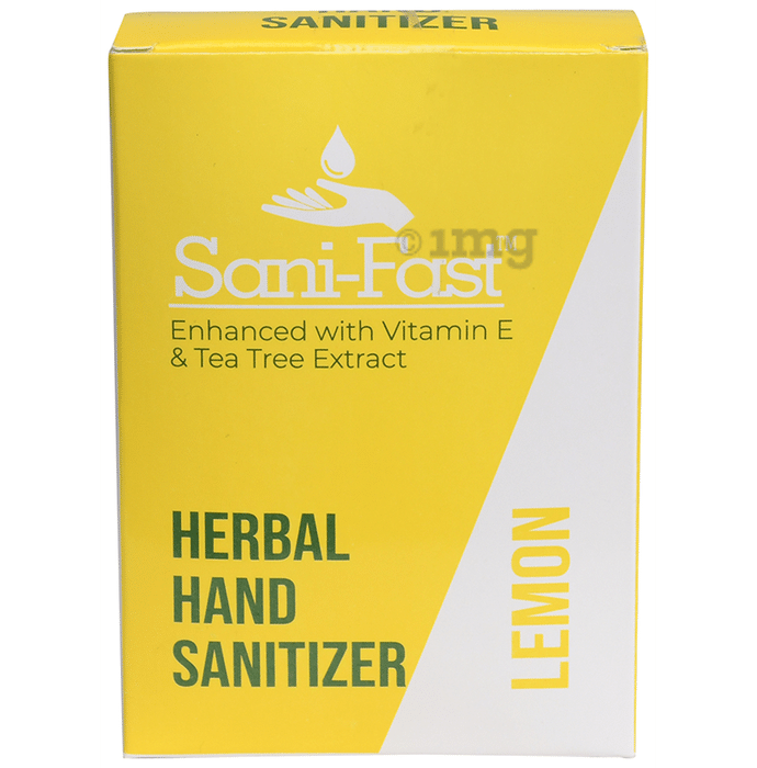 Sani-Fast Herbal Hand Sanitizer (1.5ml Each) Lemon