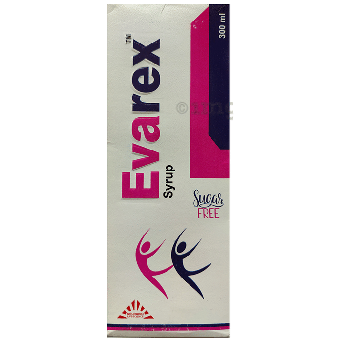 Evarex Syrup Sugar Free
