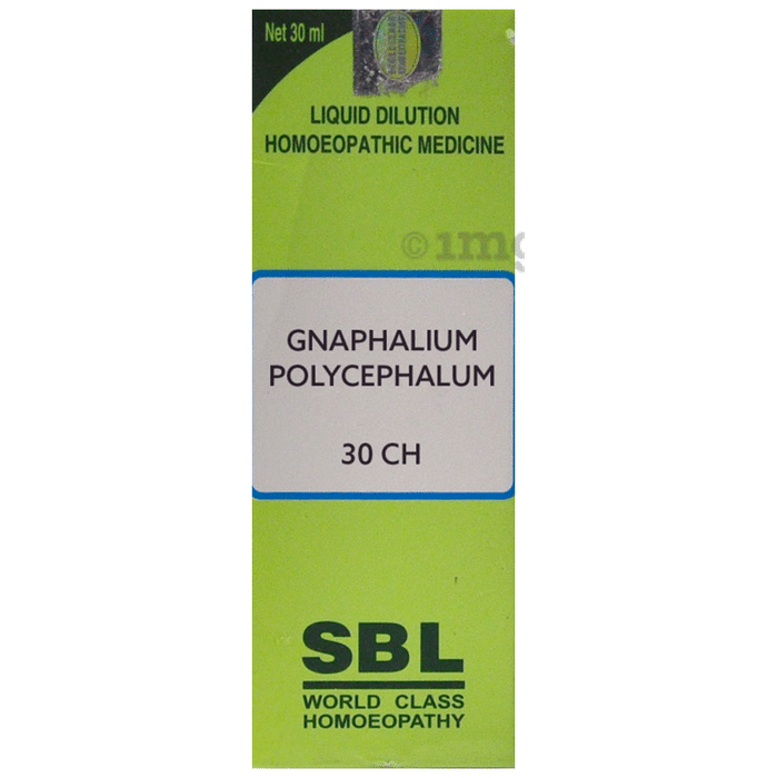 SBL Gnaphalium Polycephalum Dilution 30 CH