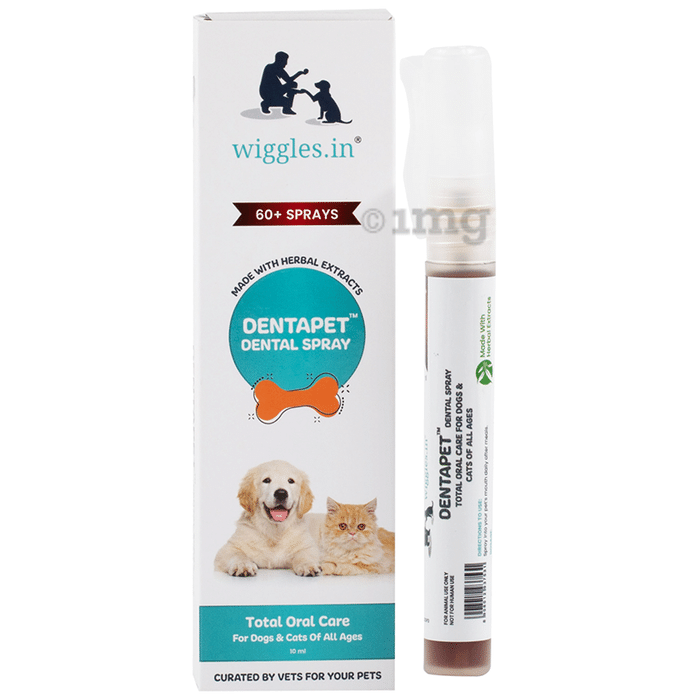 Wiggles Dentapet Organic Dental Spray for Dogs & Cats
