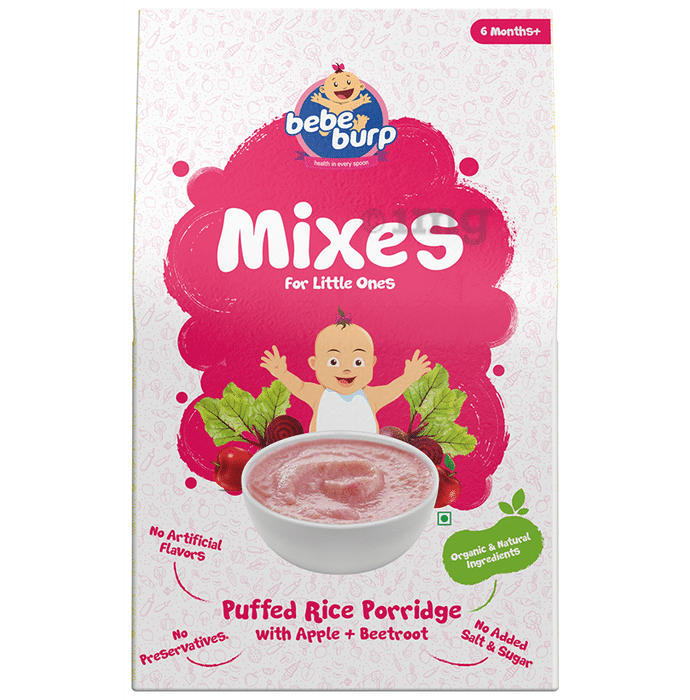 Bebe Burp Mixes Porridge 6M+ Puffed Rice