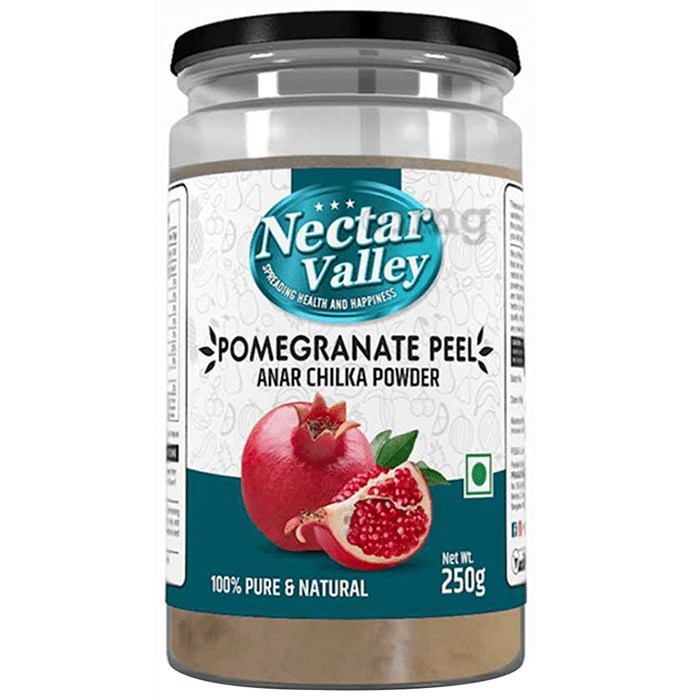 Nectar Valley Pure & Natural Pomegranate Peel (Anar Chilka) Powder
