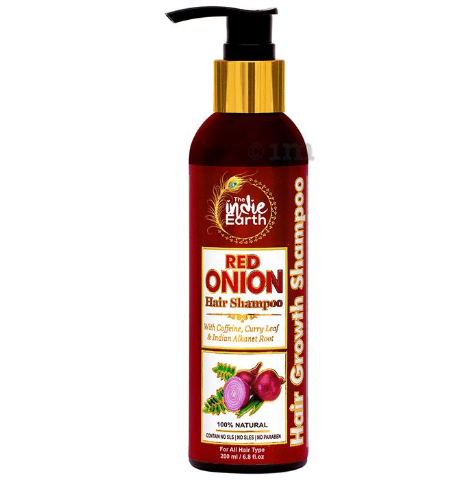 The Indie Earth Red Onion Hair Shampoo