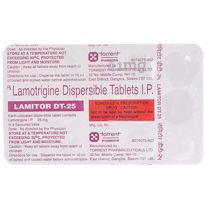 Lamitor DT 25 Tablet