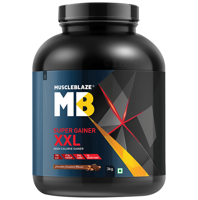 MuscleBlaze MB Super Gainer XXL Chocolate Cinnamon