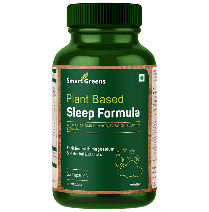 Smart Greens Plant Based Sleep Formula Capsule