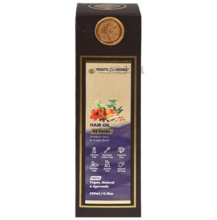 Roots and Herbs Hair Oil 49 Herb Oil