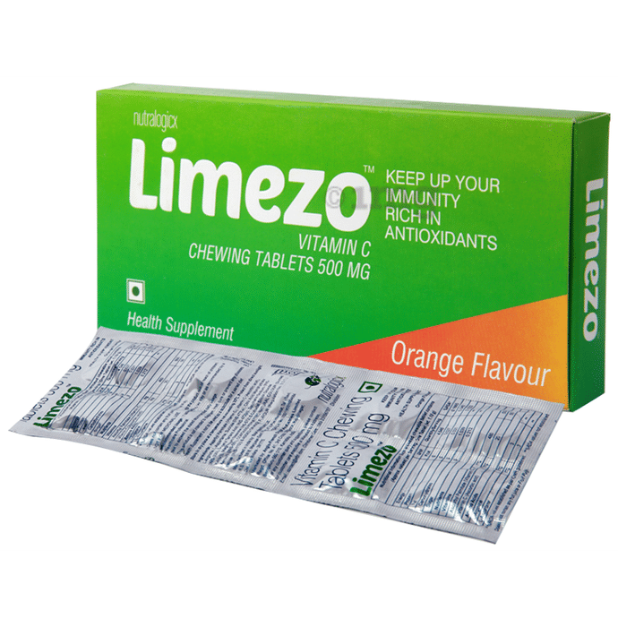 Limezo Chewable Tablet Orange