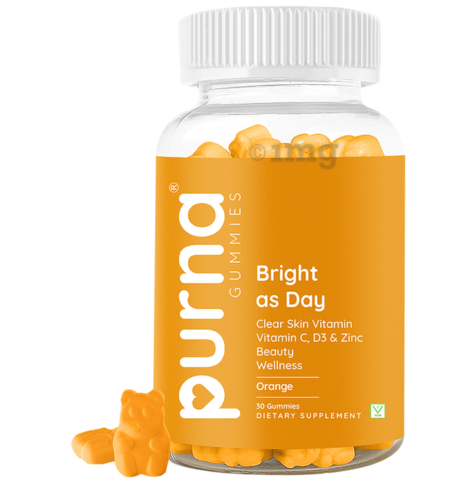 Purna Immunity Vitamin Gummies Orange