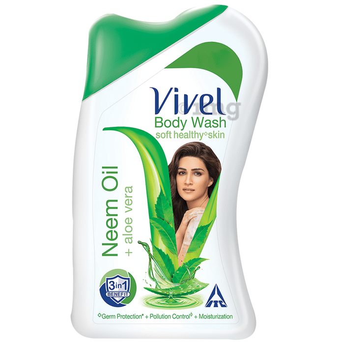 Vivel Neem Oil + Aloe Vera Body Wash