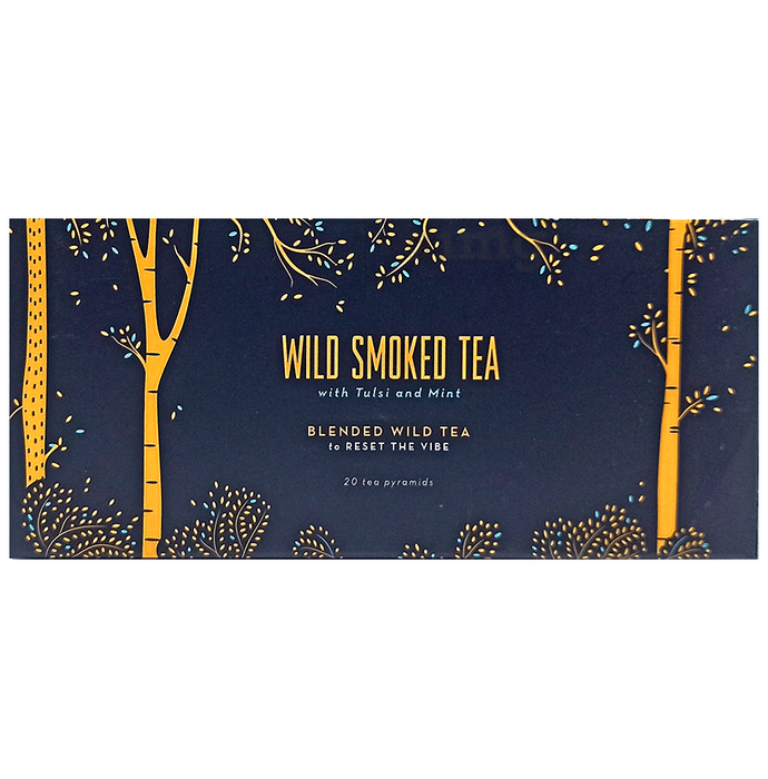 Beyondarie Wild Smoked Tea Pyramids (2.5g Each) with Tulsi and Mint