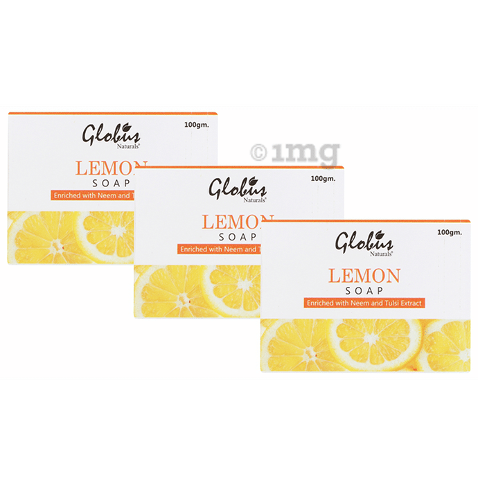 Globus Naturals Lemon Soap (100gm Each)