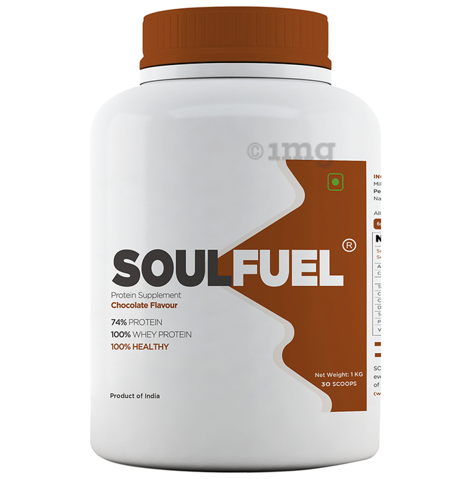 SoulFuel Whey Protein Supplement Powder Chocolate