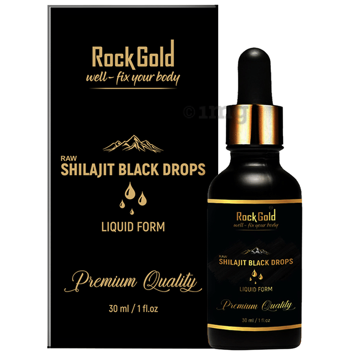 Rock Gold Raw Shilajit Black Drop