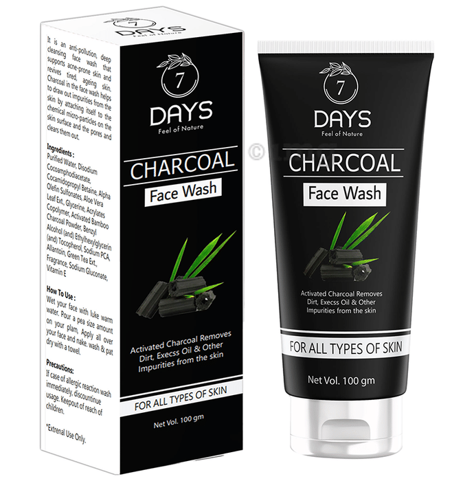 7Days Charcoal Face Wash