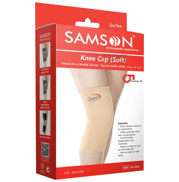 Samson NE0606 Soft Knee Cap Medium Beige