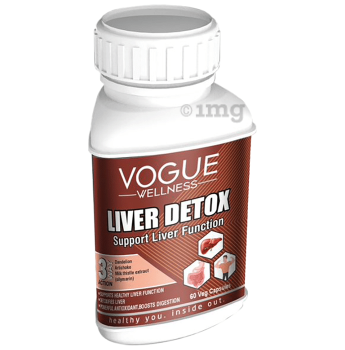 Vogue Wellness Liver Detox Veg. Capsule (60 Each)