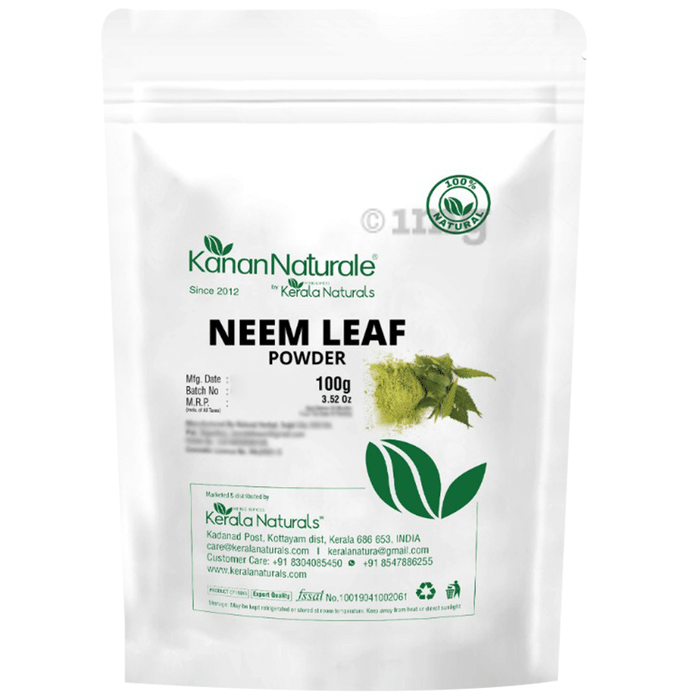 Kerala Naturals Organic Neem Leaf Powder