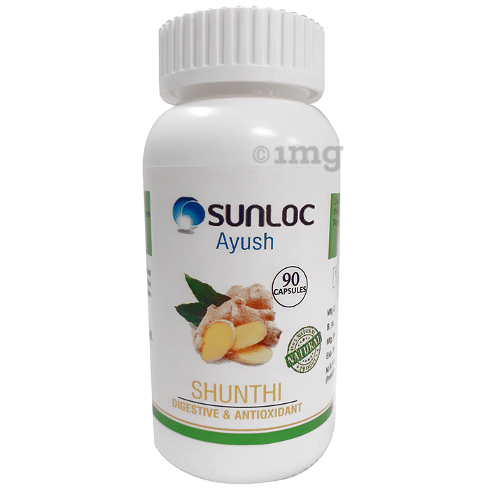 Sunloc Ayush Shunthi Digestive & Antioxidant Capsule