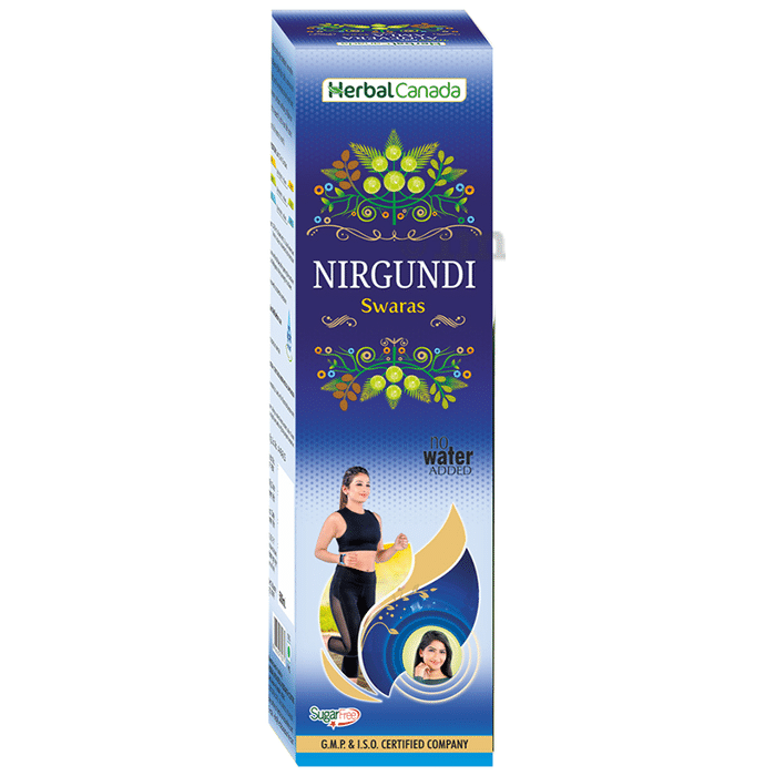 Herbal Canada Nirgundi Swaras Sugar Free