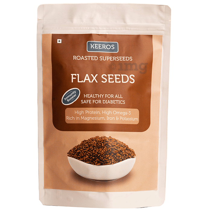 Keeros Roasted Flax Seeds