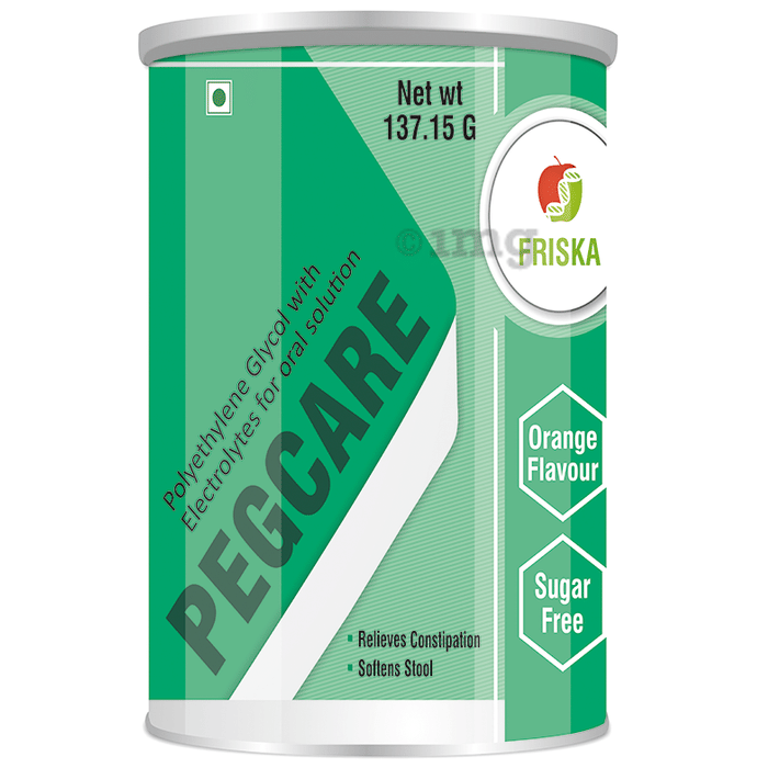 Peg Care Polyethylene Glycol with Electrolytes for Oral Solution (200gm