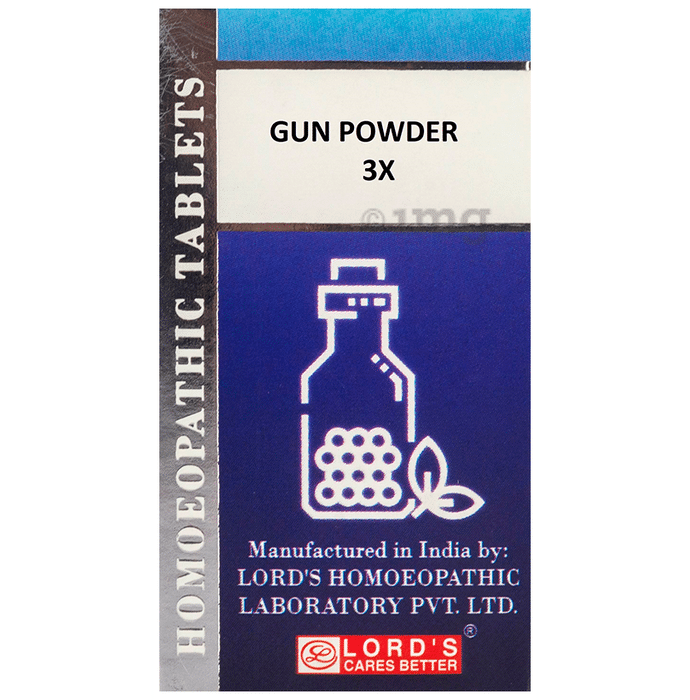 Lord's Gun Powder Trituration Tablet 3X
