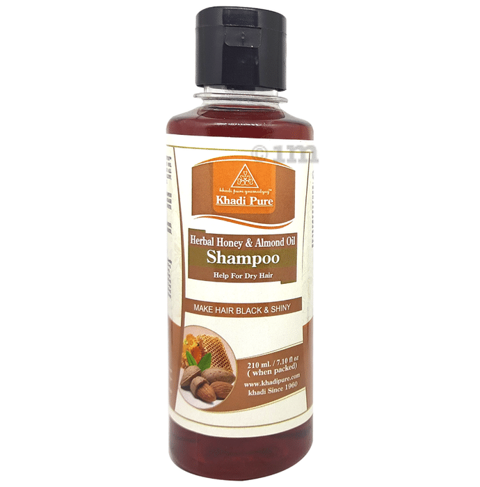 Khadi Pure Herbal Honey & Almond Oil Shampoo
