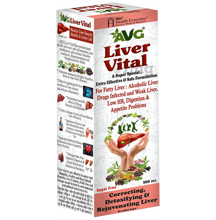 AVG Liver Vital Syrup Sugar Free