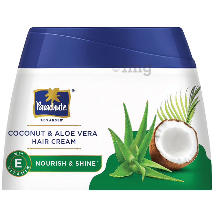 Parachute Advansed Coconut & Aloe Vera Hair Cream with Vitamin E