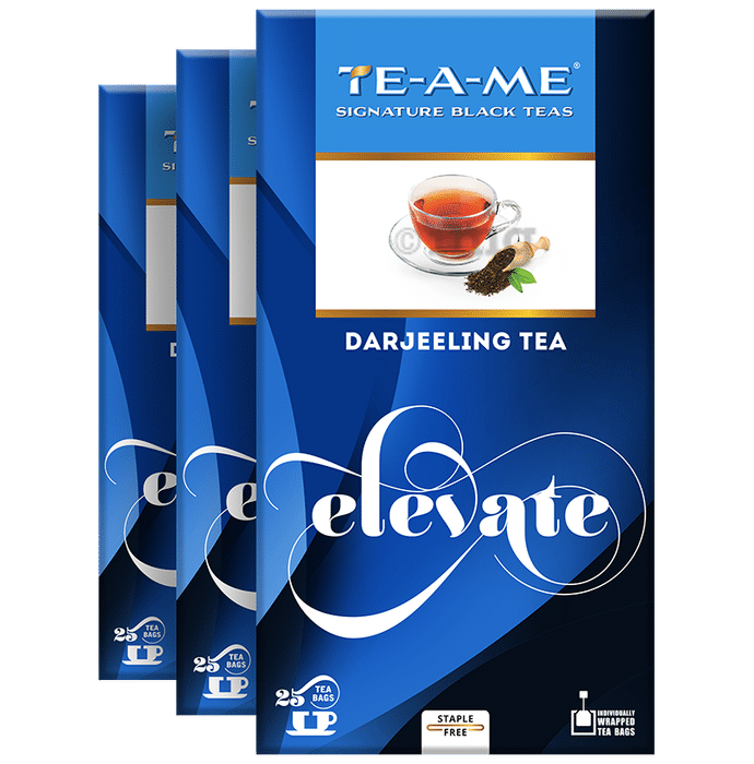 TE-A-ME  Darjeeling Black Tea Bags (25 Each)