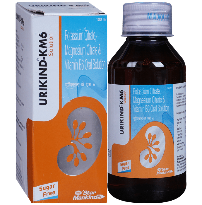 Urikind-KM6 Oral Solution Sugar Free