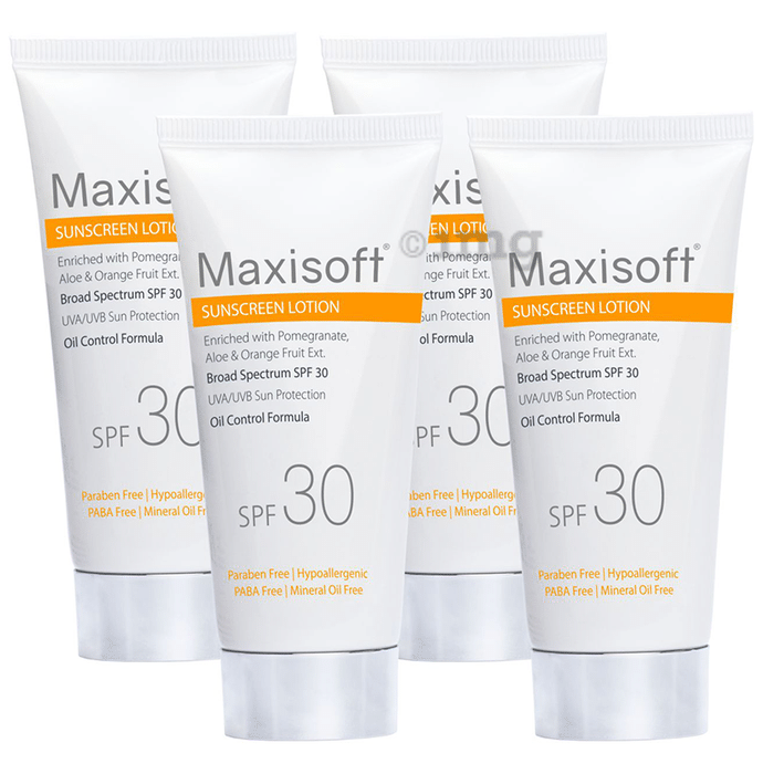Maxisoft Sunscreen Lotion (50ml Each) SPF 30