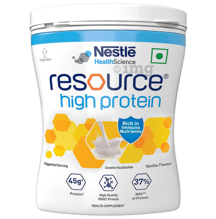Nestle Resource High Protein Powder Vanilla Rich in Immuno Nutrients