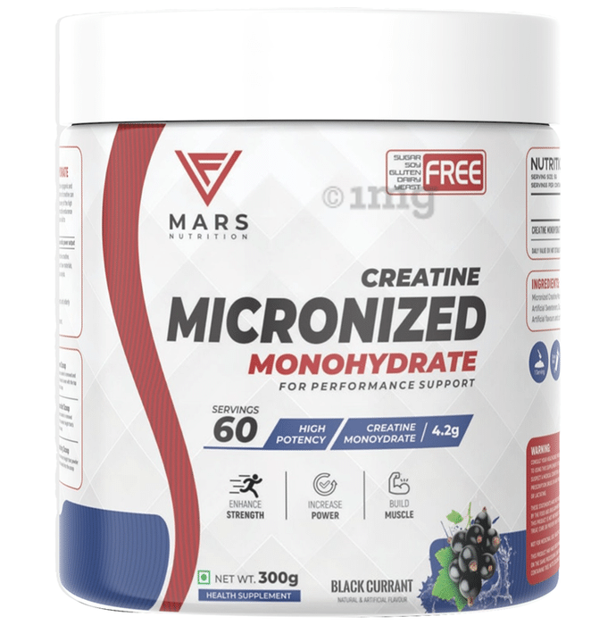 Mars Nutrition Creatine Micronized Monohydrate Black Currant