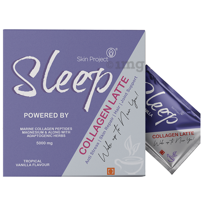 Skin Project Sleep Collagen Latte Sachet