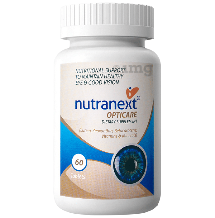 Nutranext Opticare Tablet with  20+ Eye Vitamins & Combination Of Antioxidants