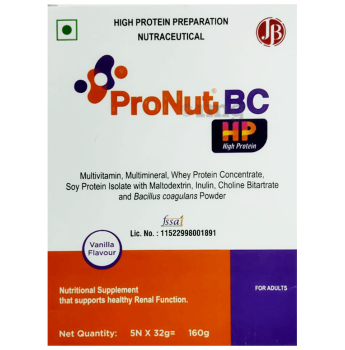 Pronut BC HP Powder Vanilla