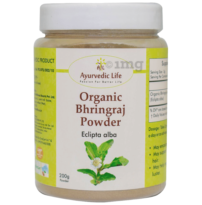 Ayurvedic Life Organic Bhringraj Eclipta Alba Powder