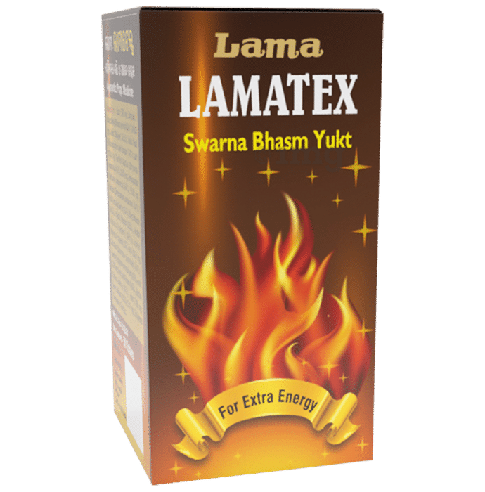 Lama Lamatex Swarna Bhasm Yukt Tablet for Energy