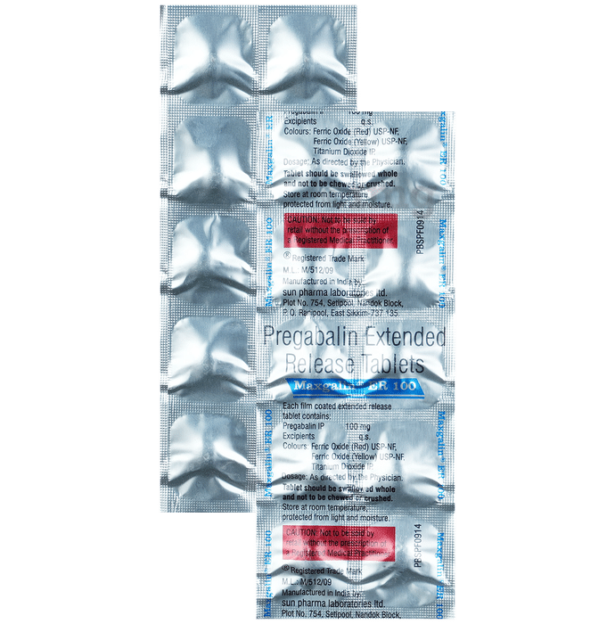 Maxgalin ER 100 Tablet