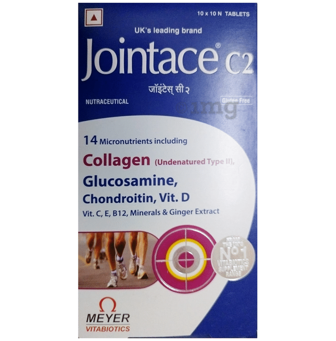 Jointace C2 Tablet with Collagen Type II for Joint Health Gluten Free