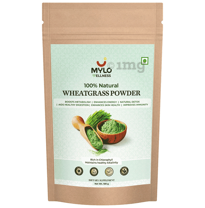 Mylo 100% Natural Wheatgrass  Powder