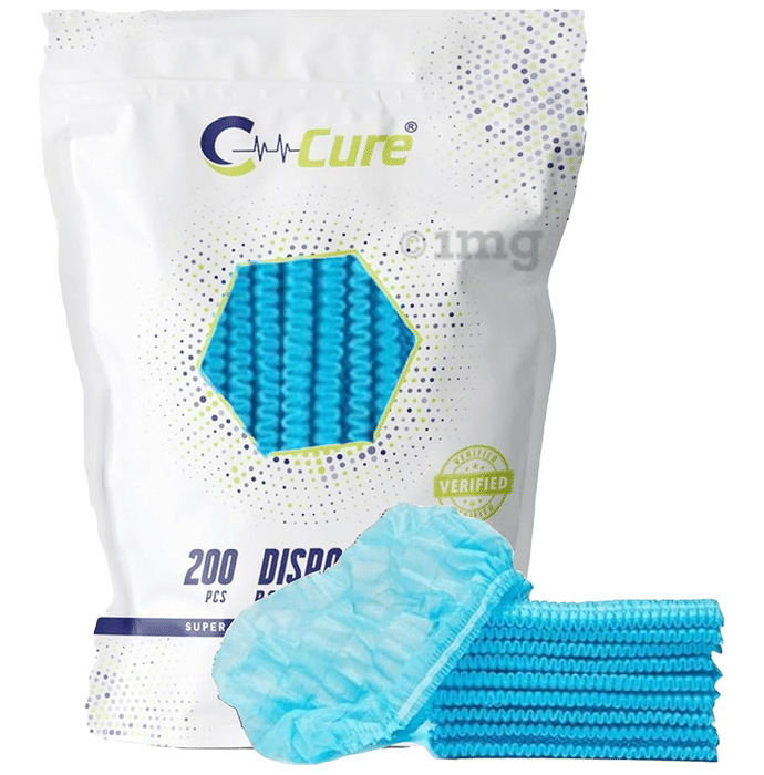 C Cure Bouffant Cap (200 Each) Blue