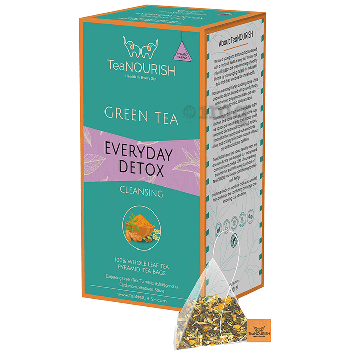 TeaNourish Green Tea Bag Everyday Detox